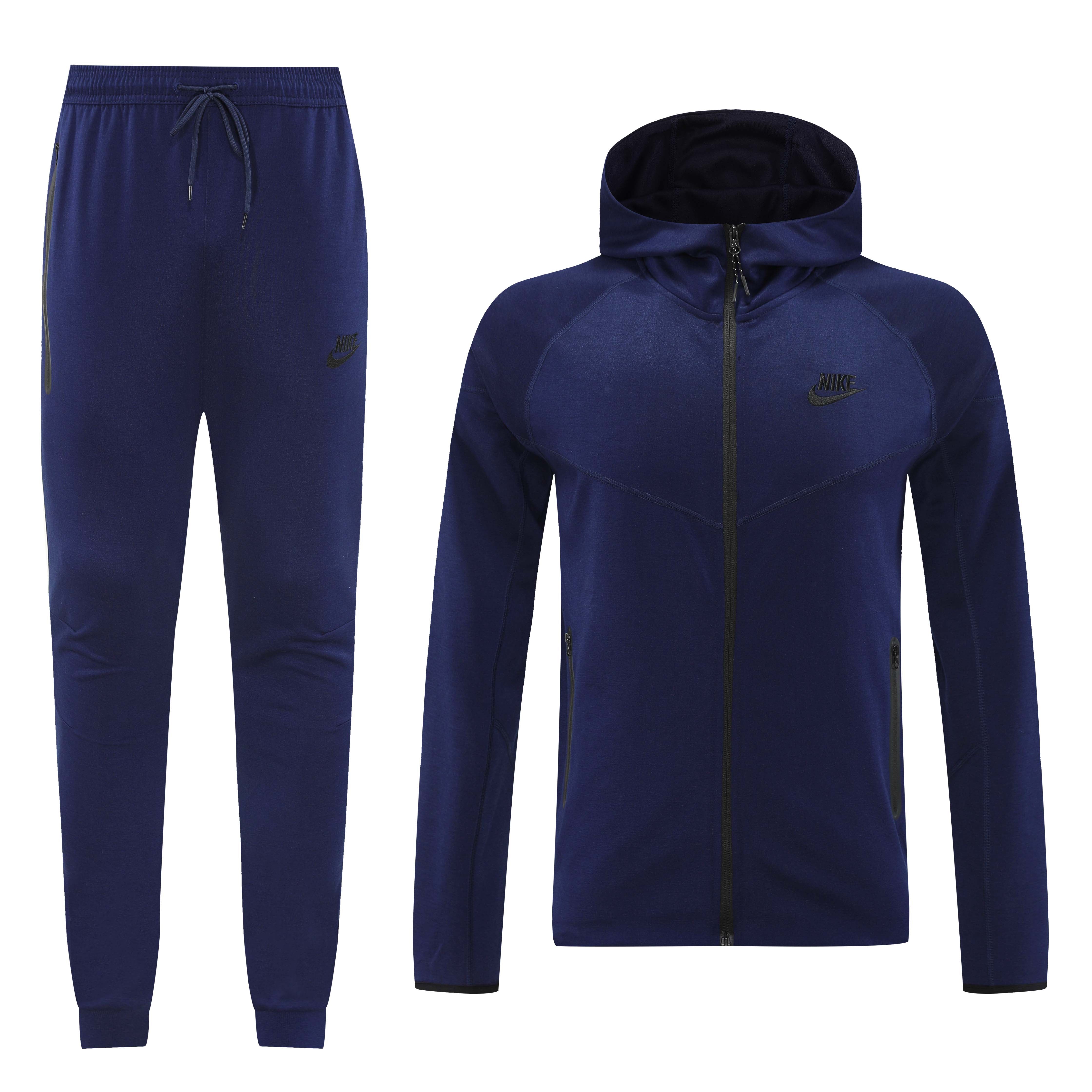 Nike tech tracksuit navy on sale