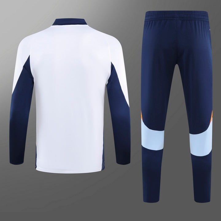 RM Pre Match White Tracksuit 2024/25