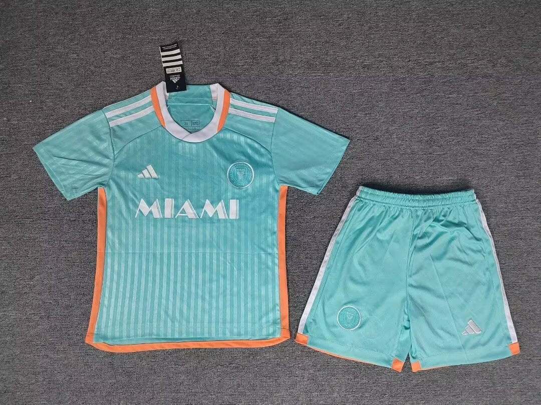 Inter Miami Third Kids Kit 2024/25 With MESSI 10