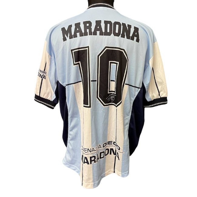 Argentina Diego Maradona 10 Classic 2001 Jersey