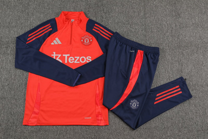 Manchester United Red Training Tracksuit 2024/25