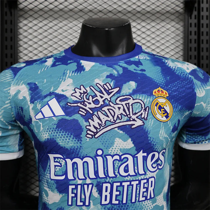 RM  Player Version Special  BLUE Jersey 2024/25