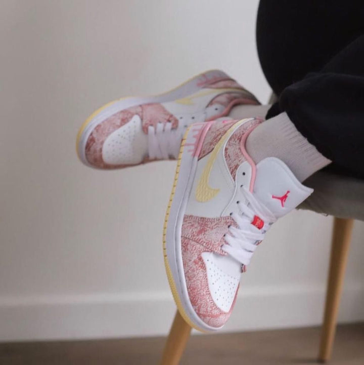 Jordan 1 low  "Paint Drip"