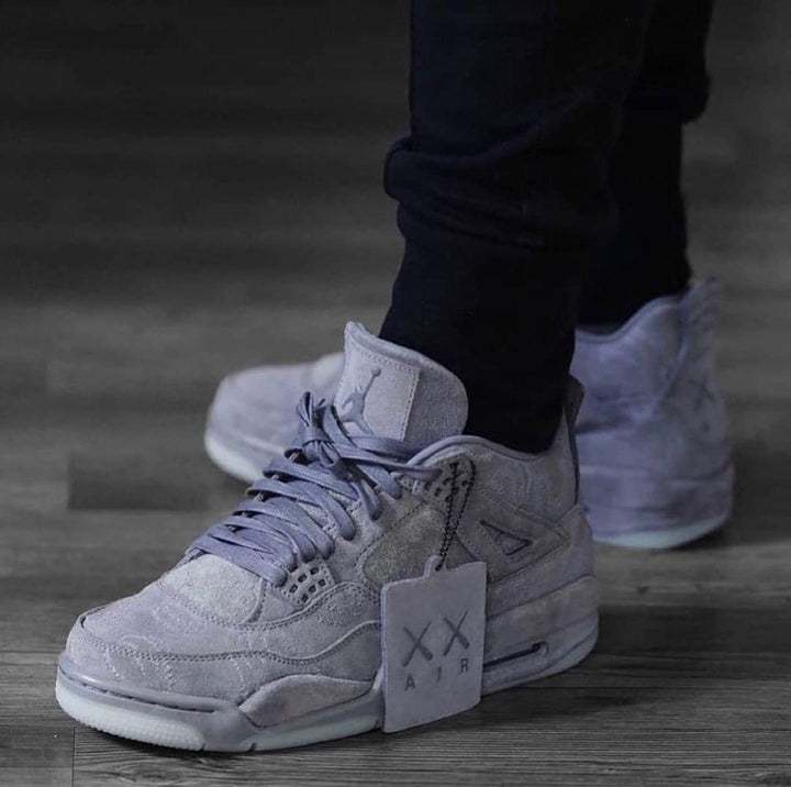 KAWS × Air Jordan 4 Retro 'Cool Grey'