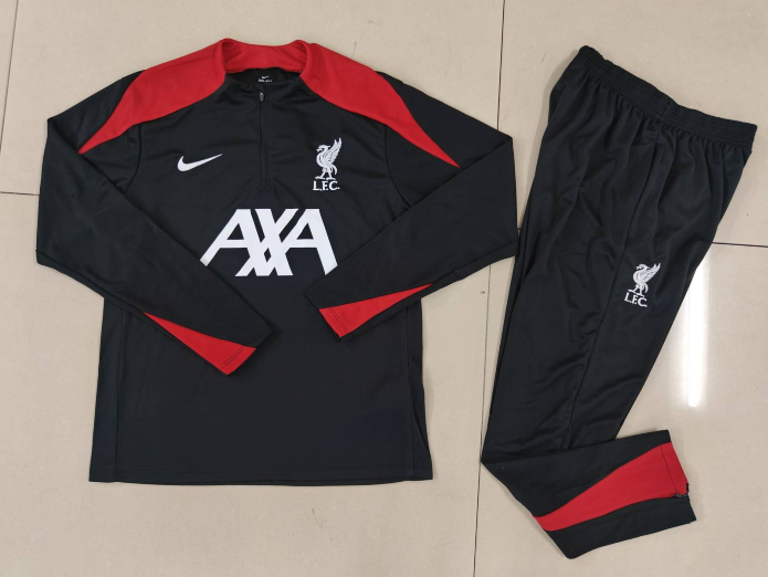 LFC Black Tracksuit 2024/25