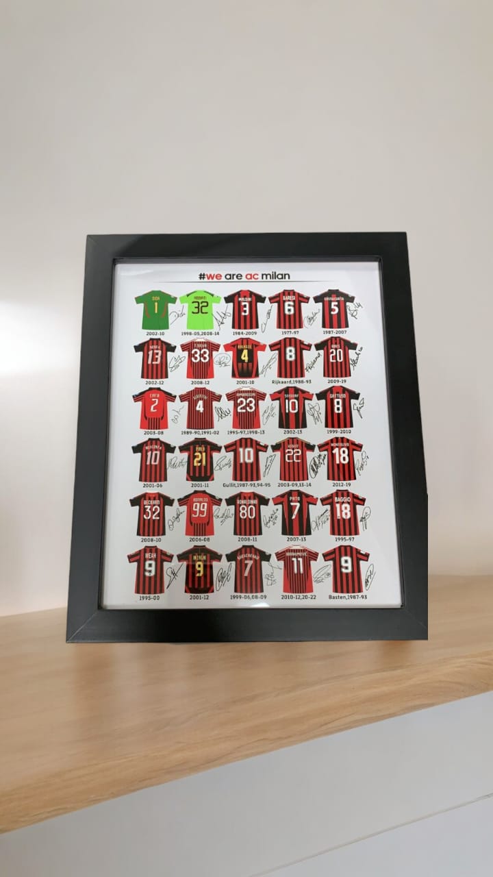 Wood Photo Frame For Football Club