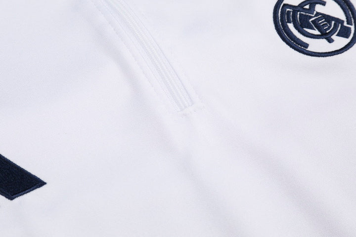 RM Pre Match White Tracksuit 2024/25