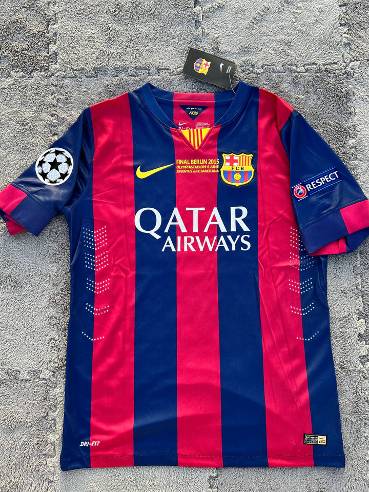 Barc_a Classic 2015 with NEYMAR 11 & Badges Jersey