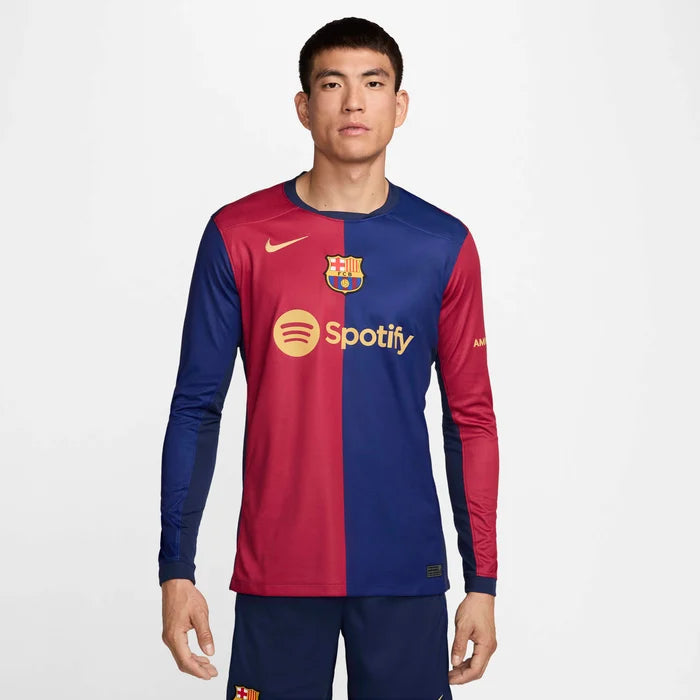 Barc_a Home Long Sleeve Jersey 2024/25