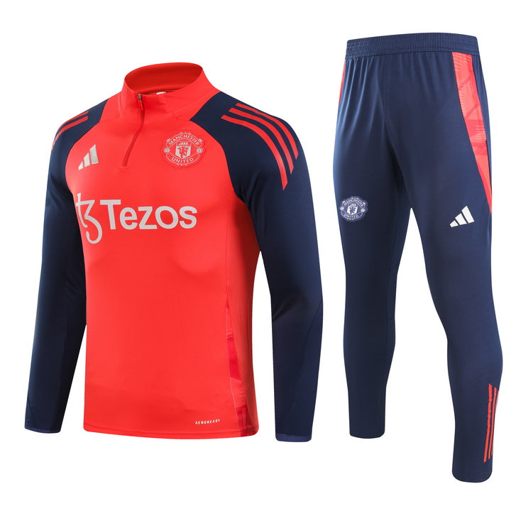 Manchester United Red Training Tracksuit 2024/25