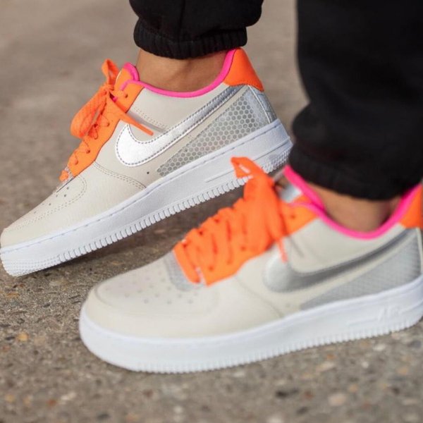 3M x Nike Air Force 1 Low Total Orange - uaessss