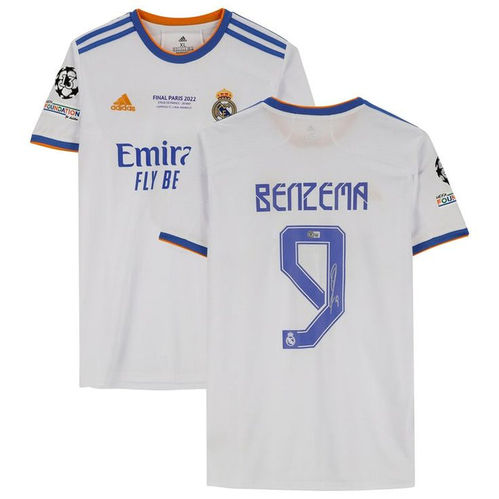 RM Home classic 2021/22  Benzema 9 With Badges