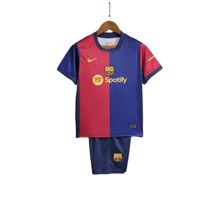 Barc_a Home kit kids 2024/25