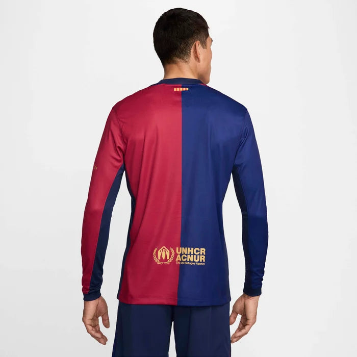 Barc_a Home Long Sleeve Jersey 2024/25