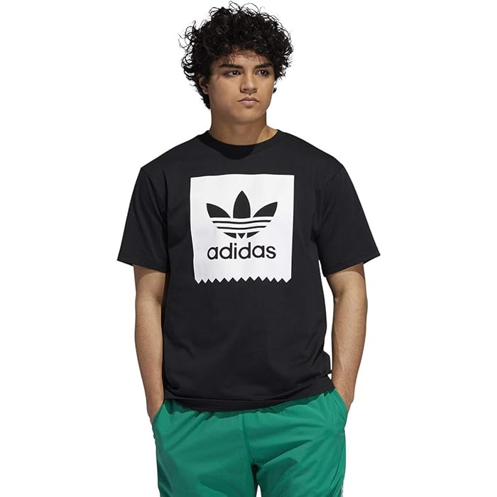 Adidas Men's Skate Solid Blackbird Tee