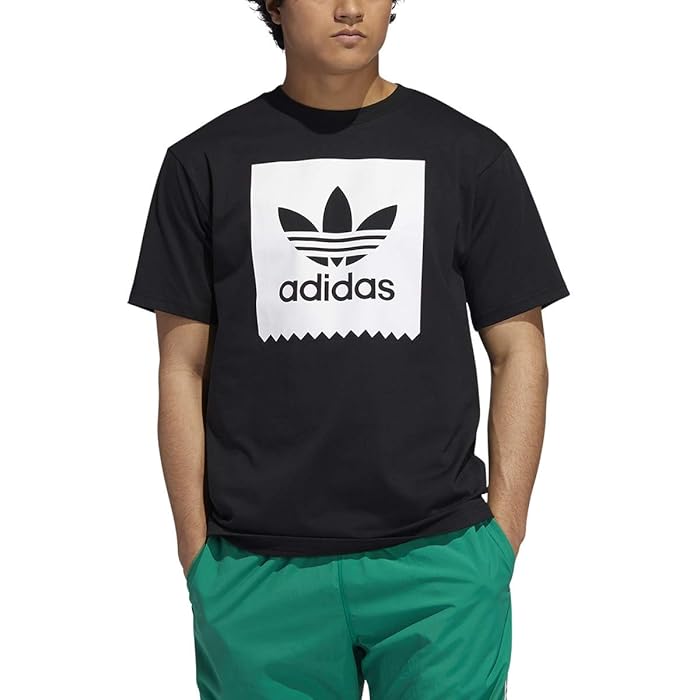 Adidas Men's Skate Solid Blackbird Tee