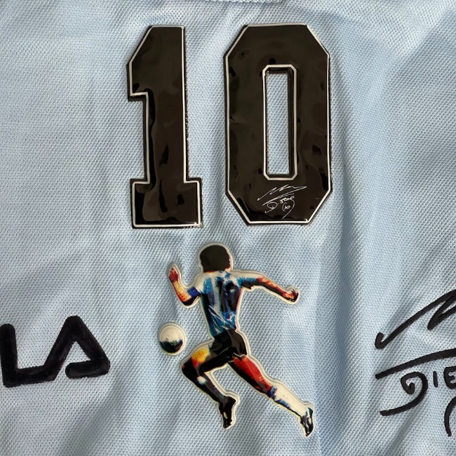 Argentina Diego Maradona 10 Classic 2001 Jersey