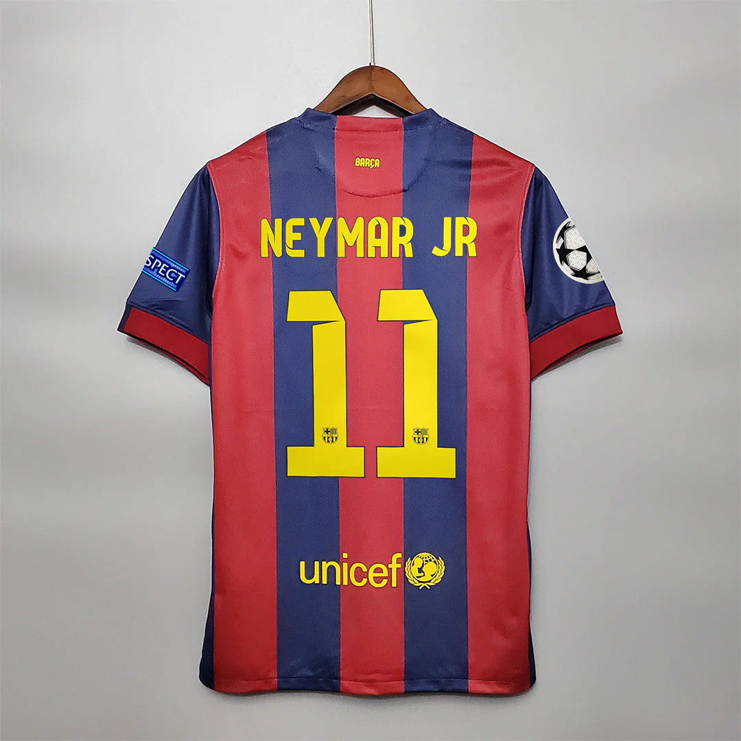 Barc_a Classic 2015 with NEYMAR 11 & Badges Jersey