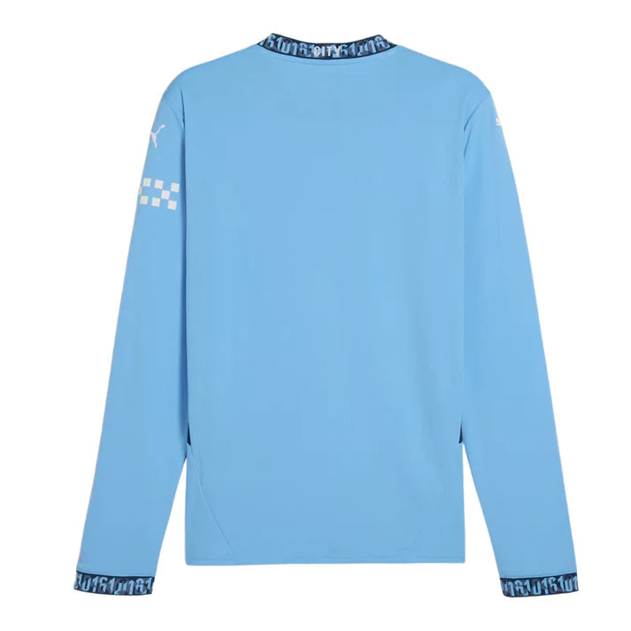 Manchester City Home Long Sleeve Jersey 2024/25