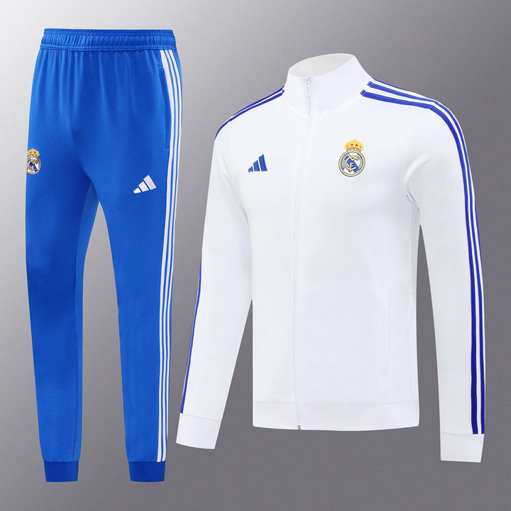 RM Pre Match White Jacket Suit 2024/25