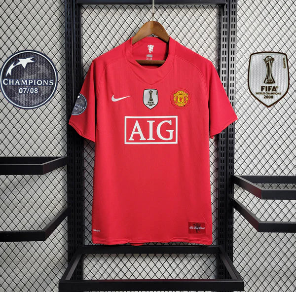 Manchester United Home UCL final 2008 Ronaldo 7