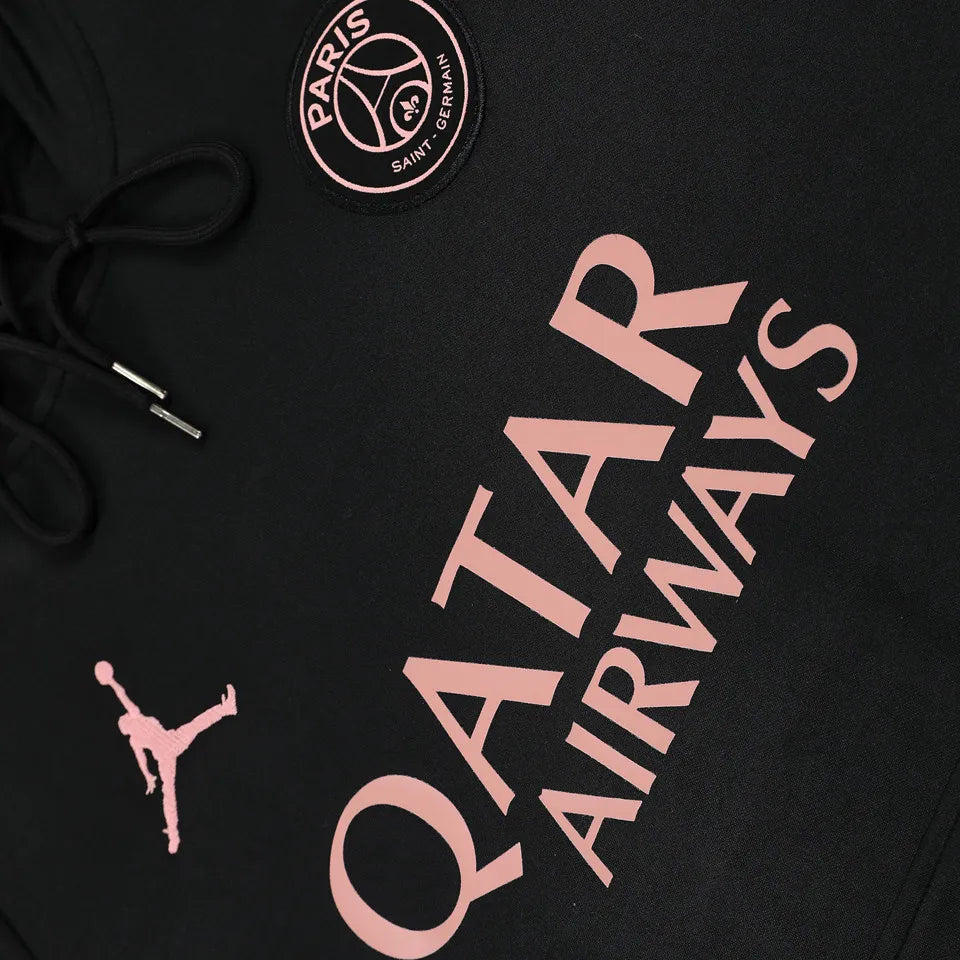 PSG Black Hoodie TrackSuit 2025