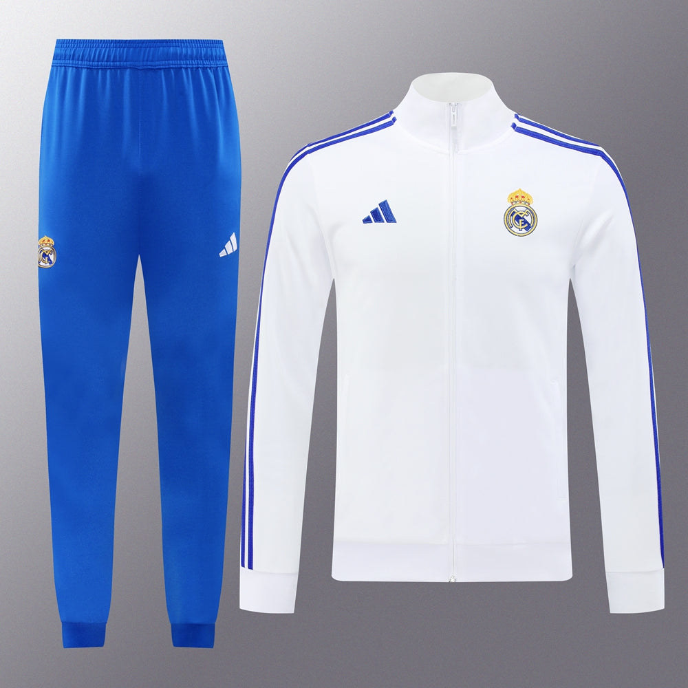 RM Pre Match White Jacket Suit 2024/25