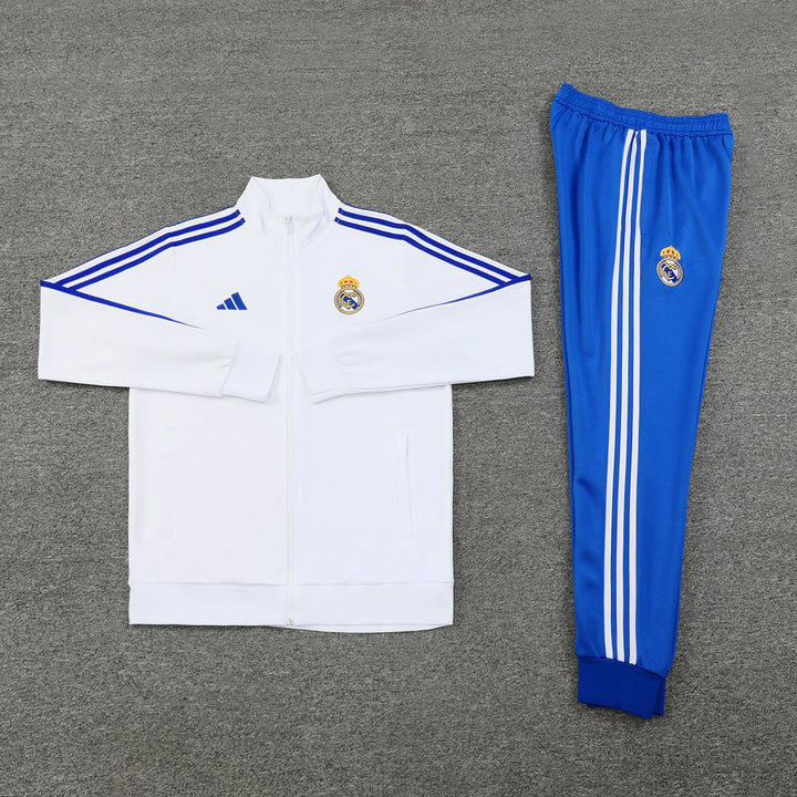 RM Pre Match White Jacket Suit 2024/25