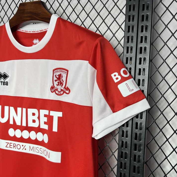 Middlesbrough Home Jersey 2024/25