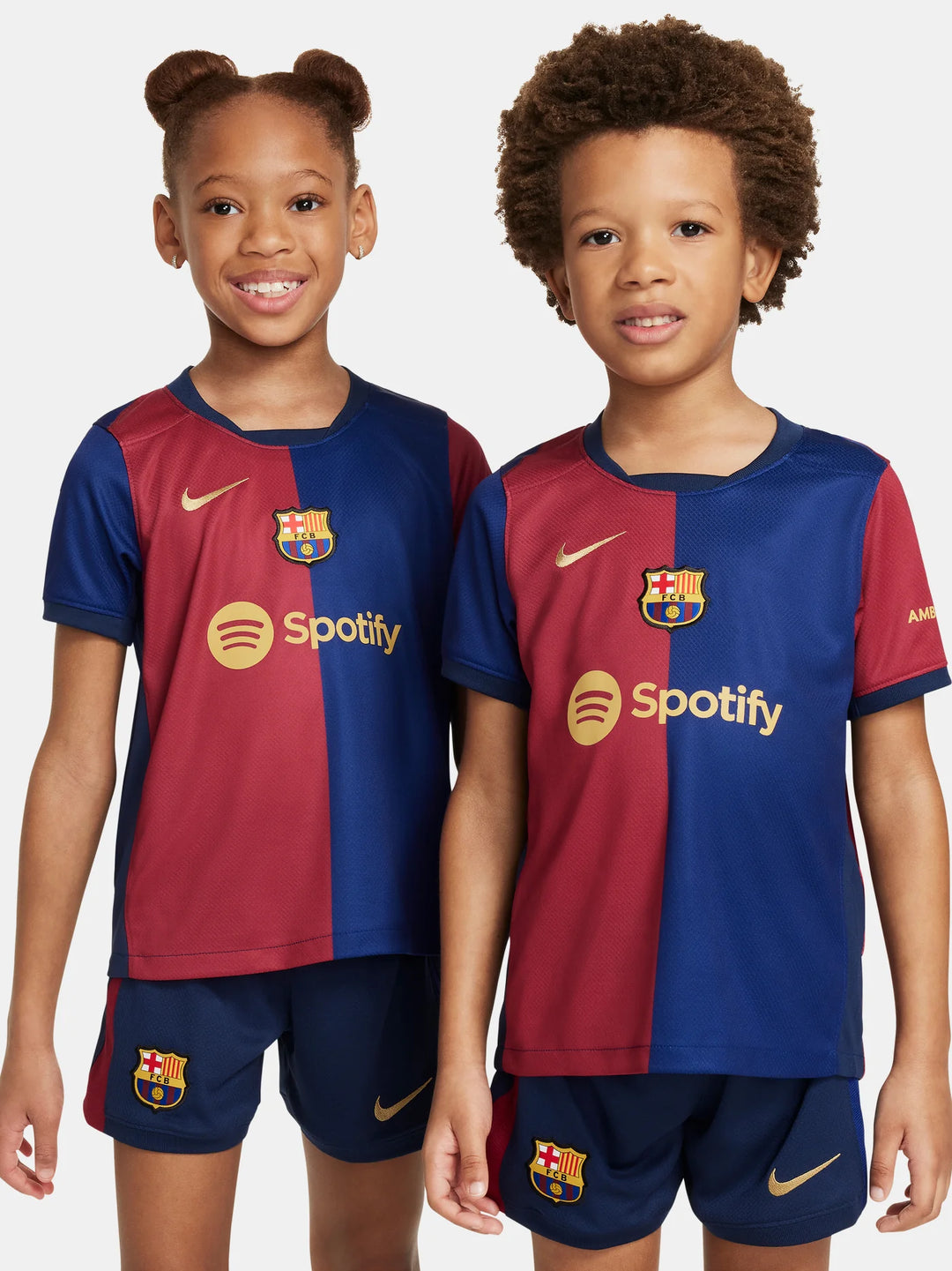 Barc_a Home kit kids 2024/25