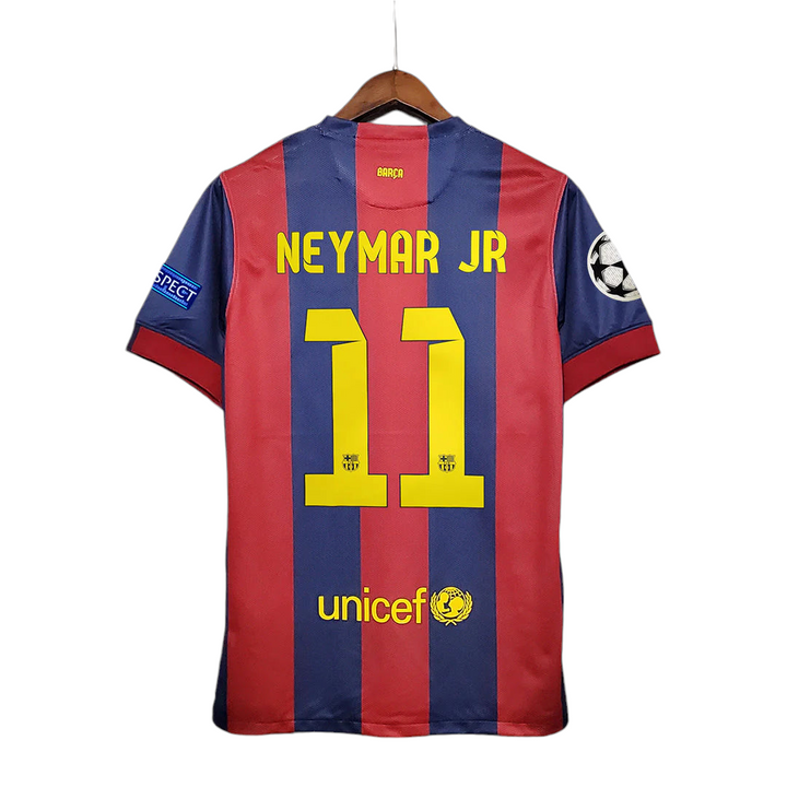 Barc_a Classic 2015 with NEYMAR 11 & Badges Jersey