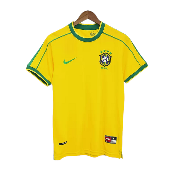 Brazil Home Classic 1998 Jersey