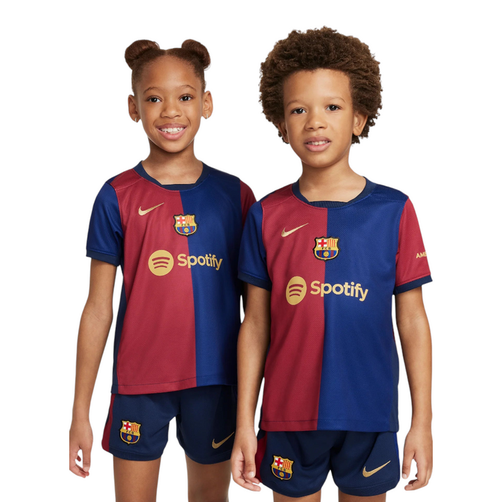 Barc_a Home kit kids 2024/25