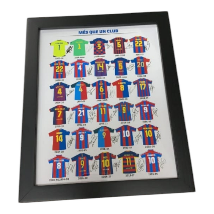 Wood Photo Frame For Football Club