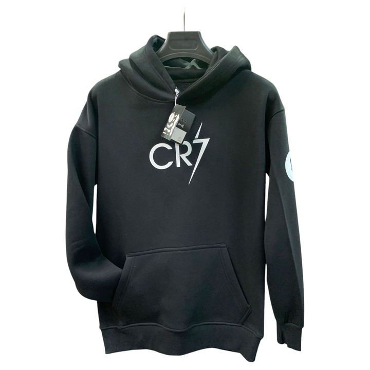 CR7 Black Hoodie 2025