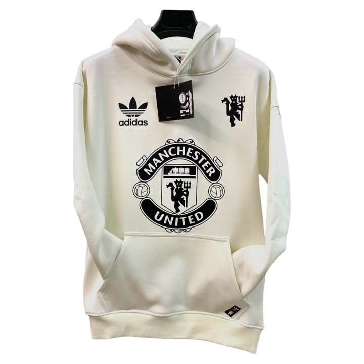 MAN UNITED White Hoodie 2025