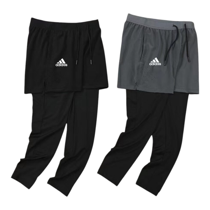 Adidas Men's Long Short 2 IN 1