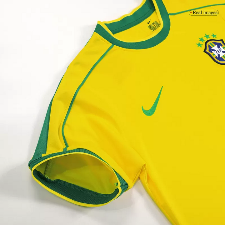 Brazil Home Classic 1998 Jersey