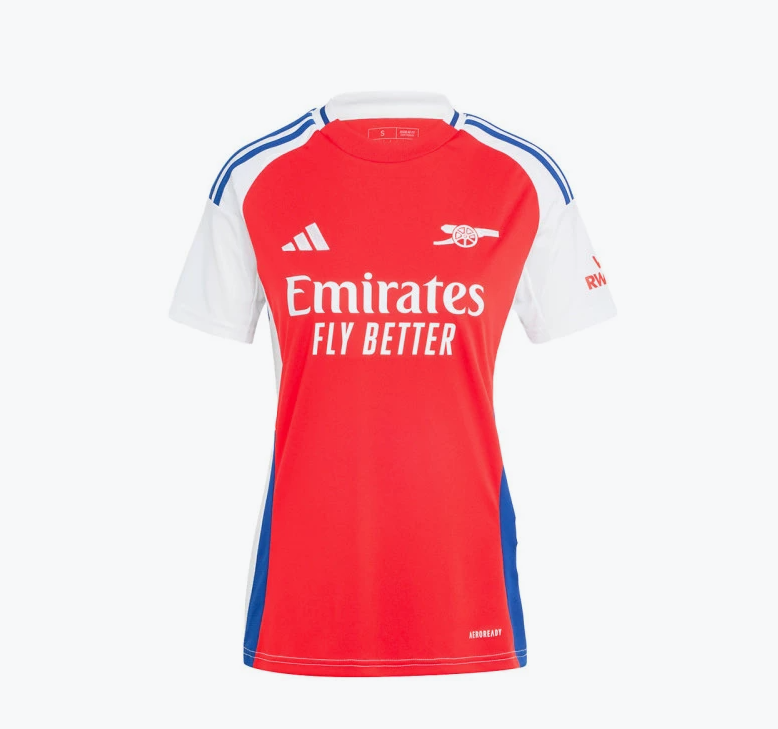 GUNNERS Home Women Jersey 2024/25