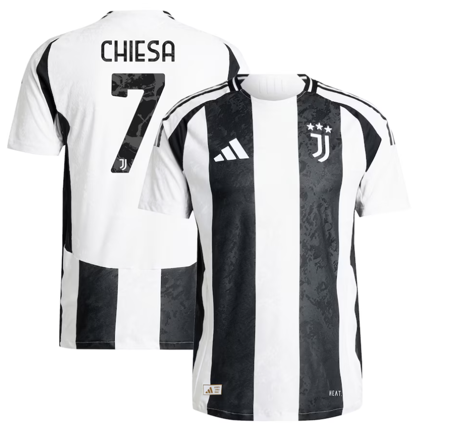 Juventus Home Player Versions Jersey 2024/25