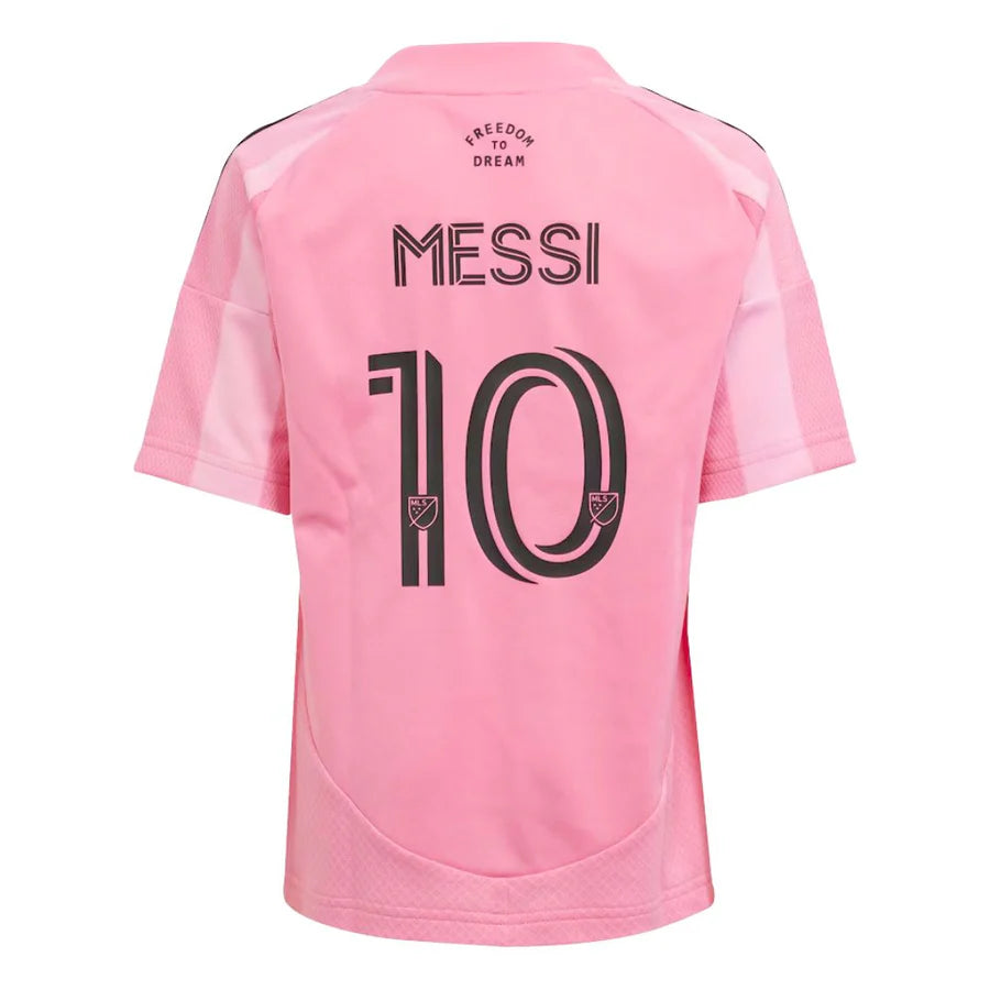 Inter Miami Home Kids Kit 2025 With MESSI 10