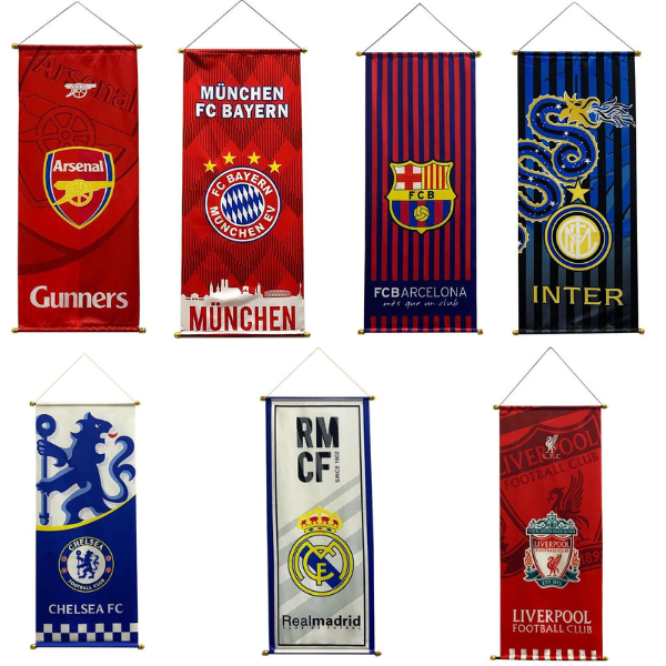 Football Club Indoor and Outdoor Flags