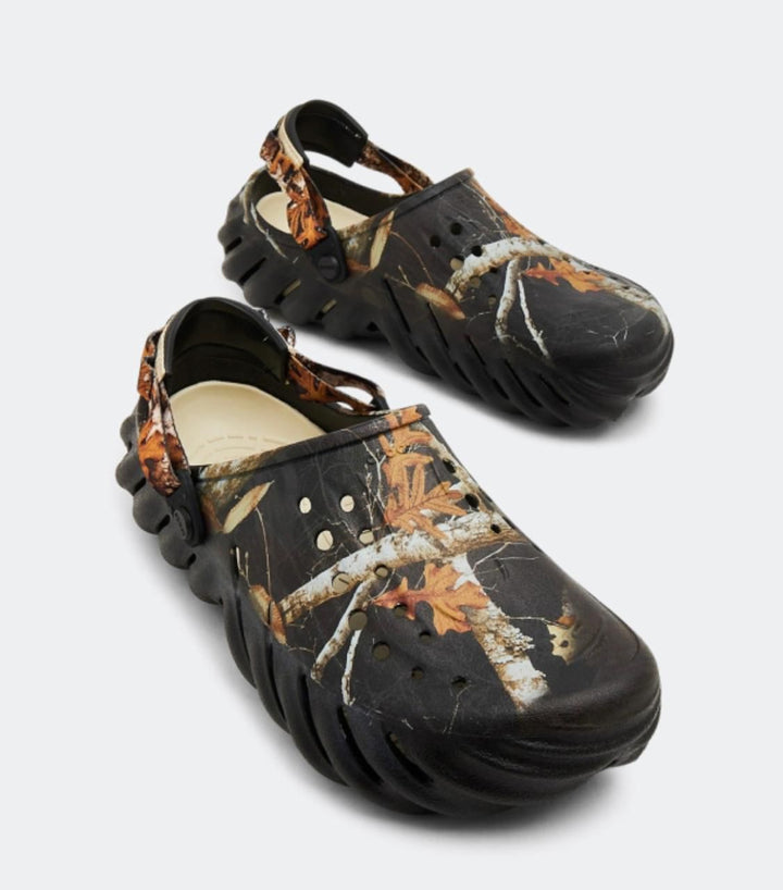 Crocs Echo Clog Realtree Edge Camo Black