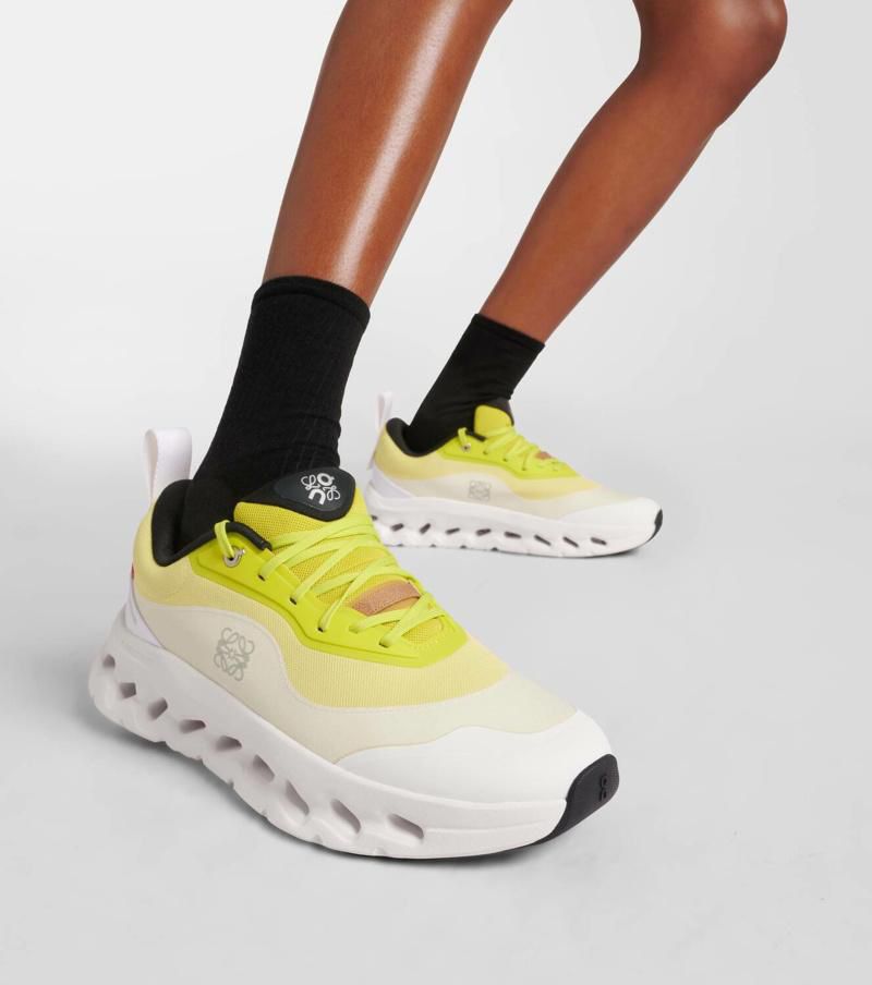 Loewe X On Cloudtilt 2.0 Running Shoes In   yellow White