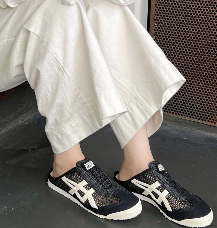 Onitsuka Tiger Mexico 66 Sabot Black Cream