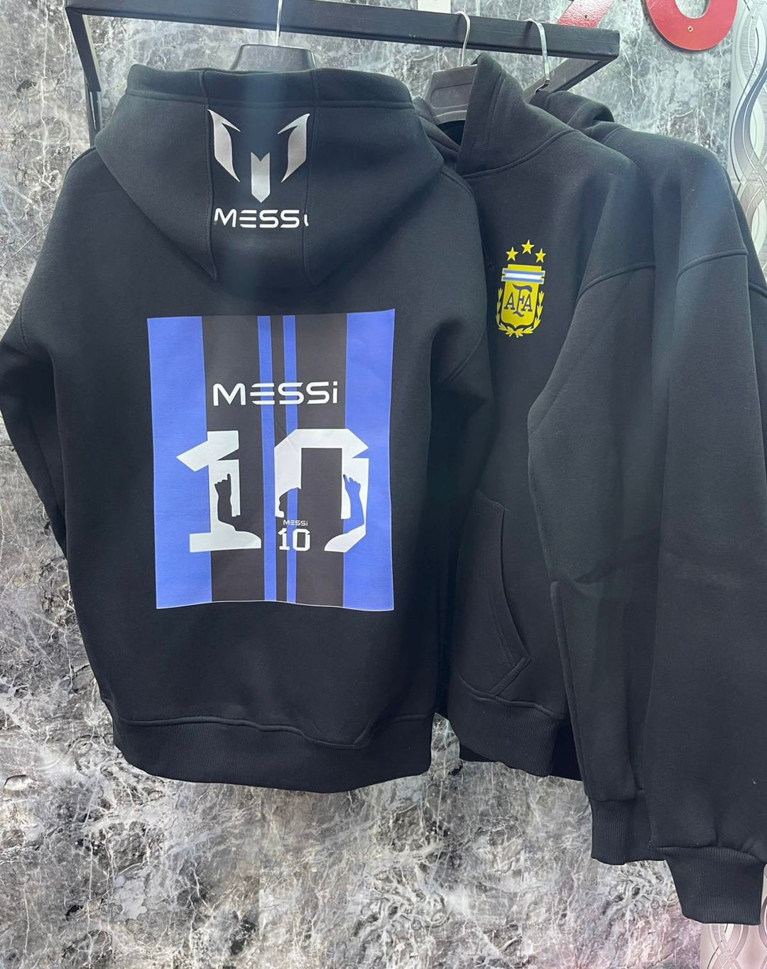 Argentina Black Hoodie 2025