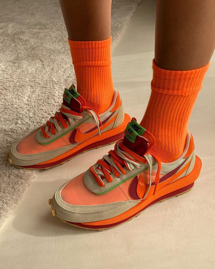 "Sacai x Clot - Net Orange Blaze