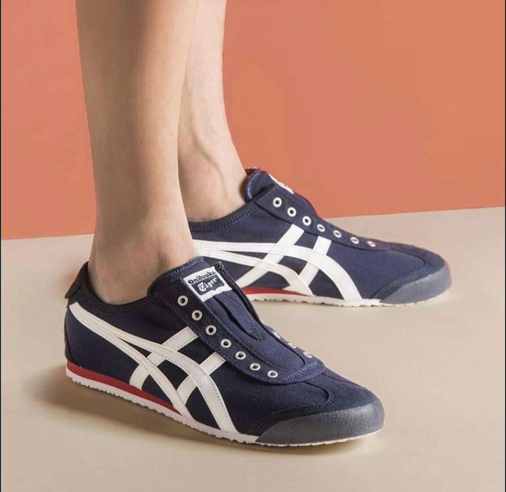 Onitsuka Tiger Mexico 66 Slip-On Navy Off-White Red