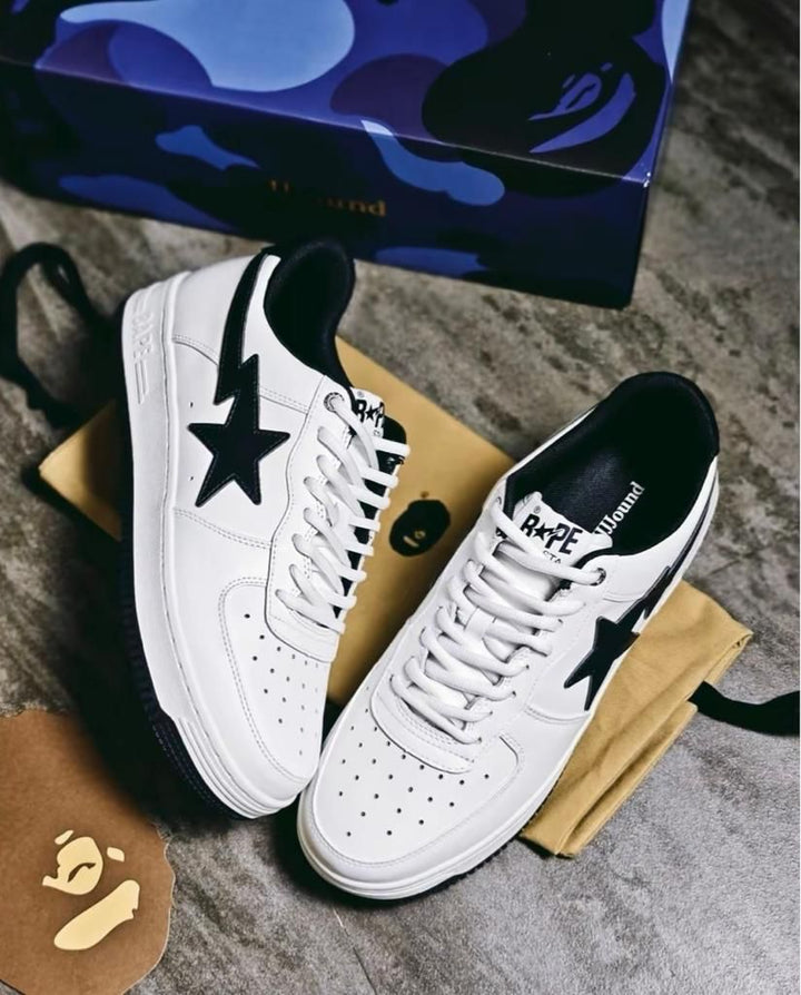 A Bathing Ape Bape Sta JJJJound White Navy - uaessss