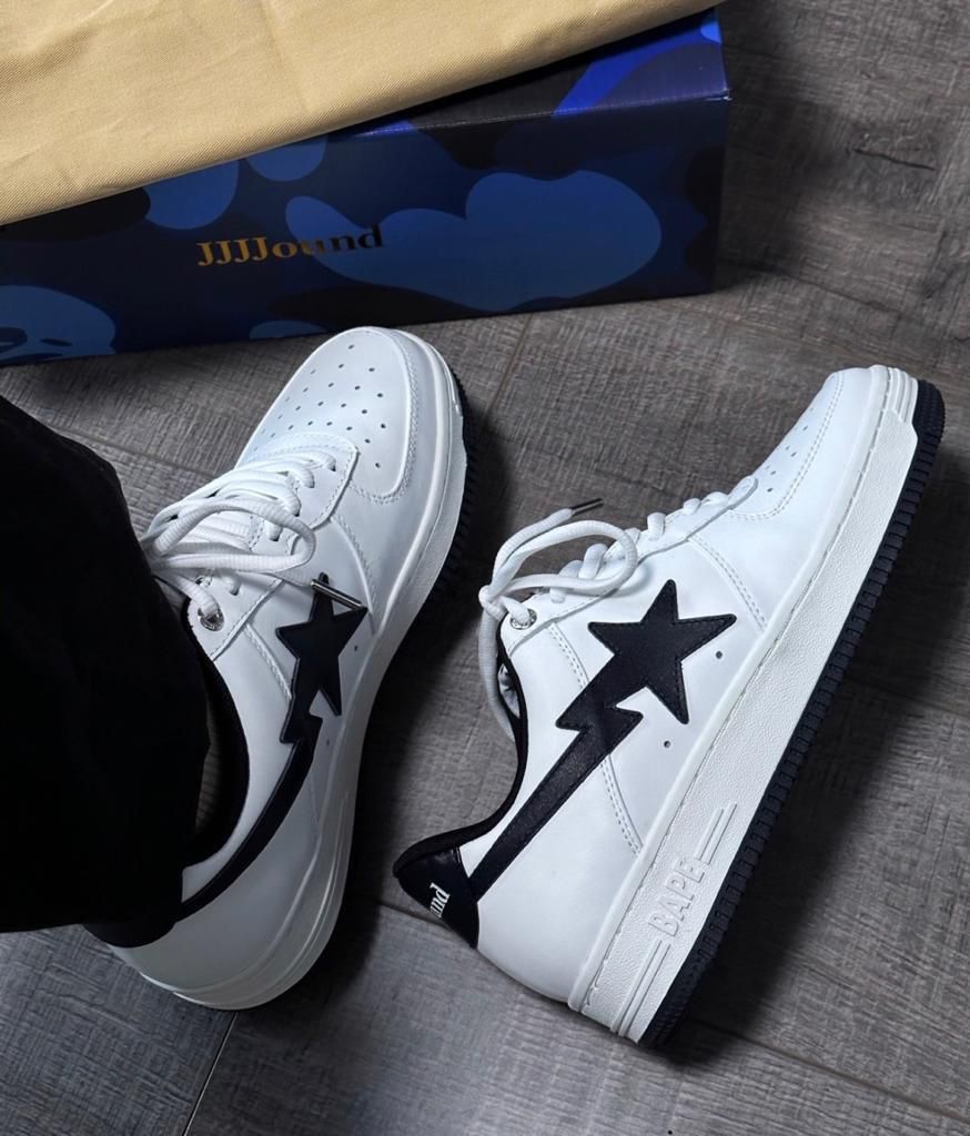 A Bathing Ape Bape Sta JJJJound White Navy - uaessss